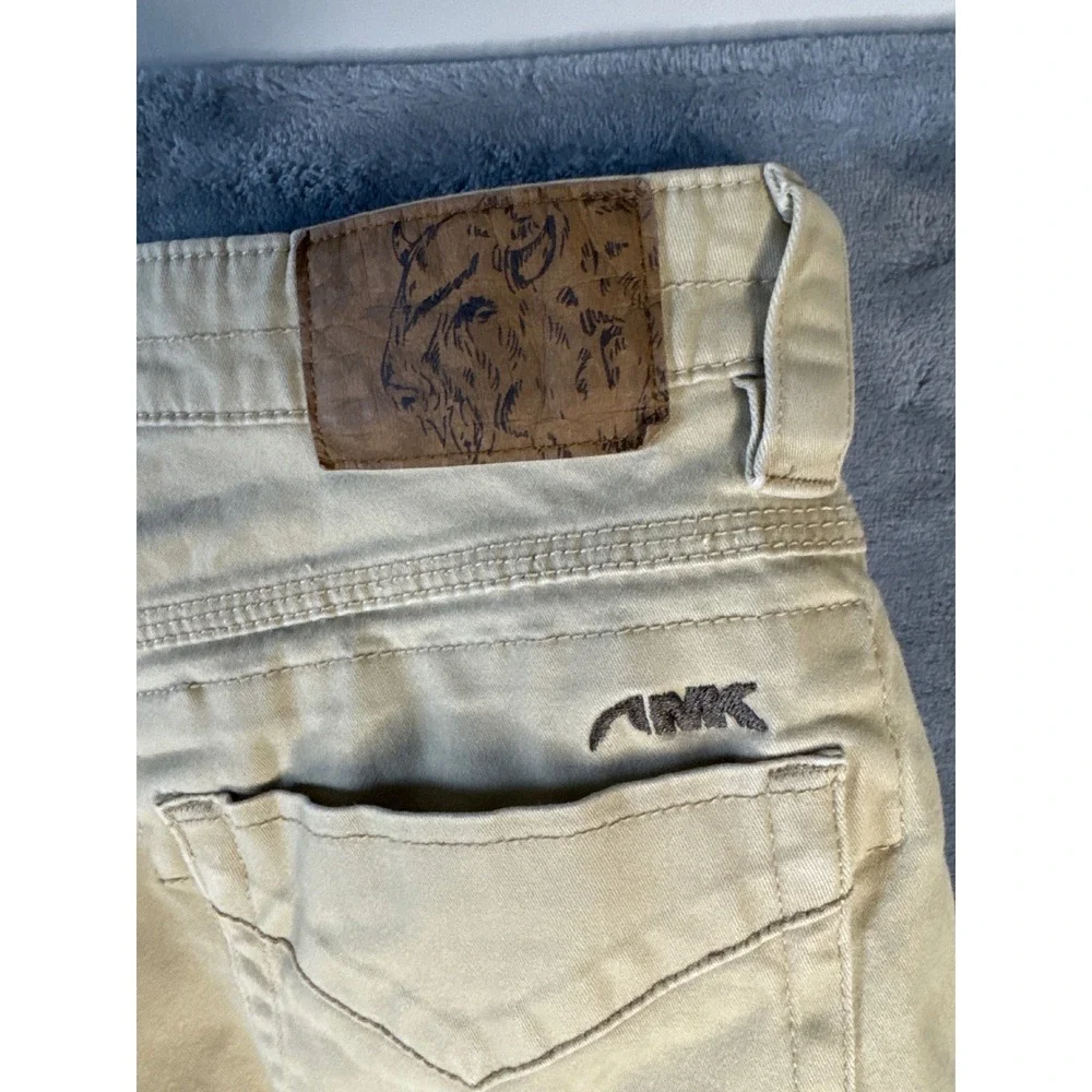 Mountain Khakis Camber 105 Pants Mens 33x32 Classic Fit Khaki Tan Canvas Utility
